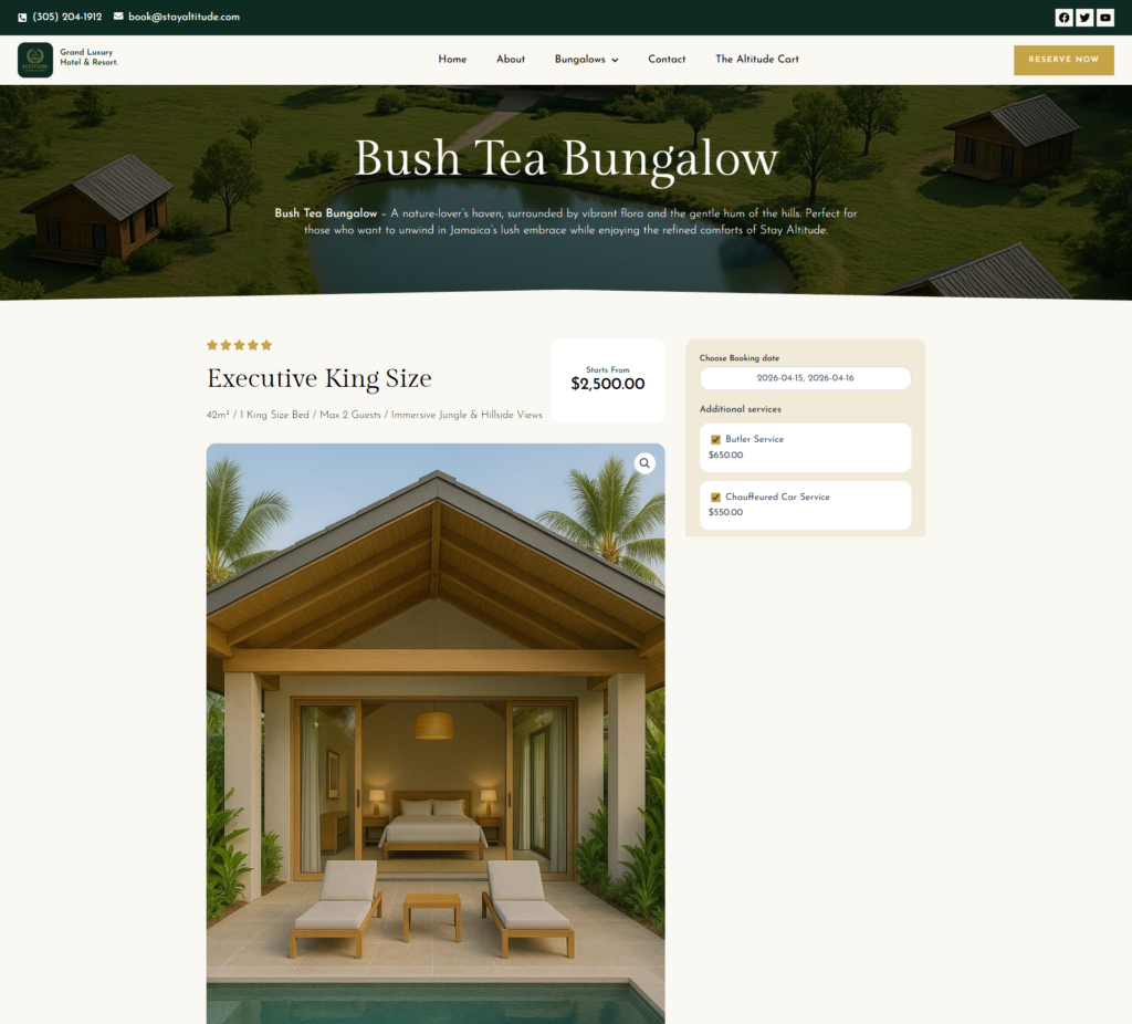 product details page