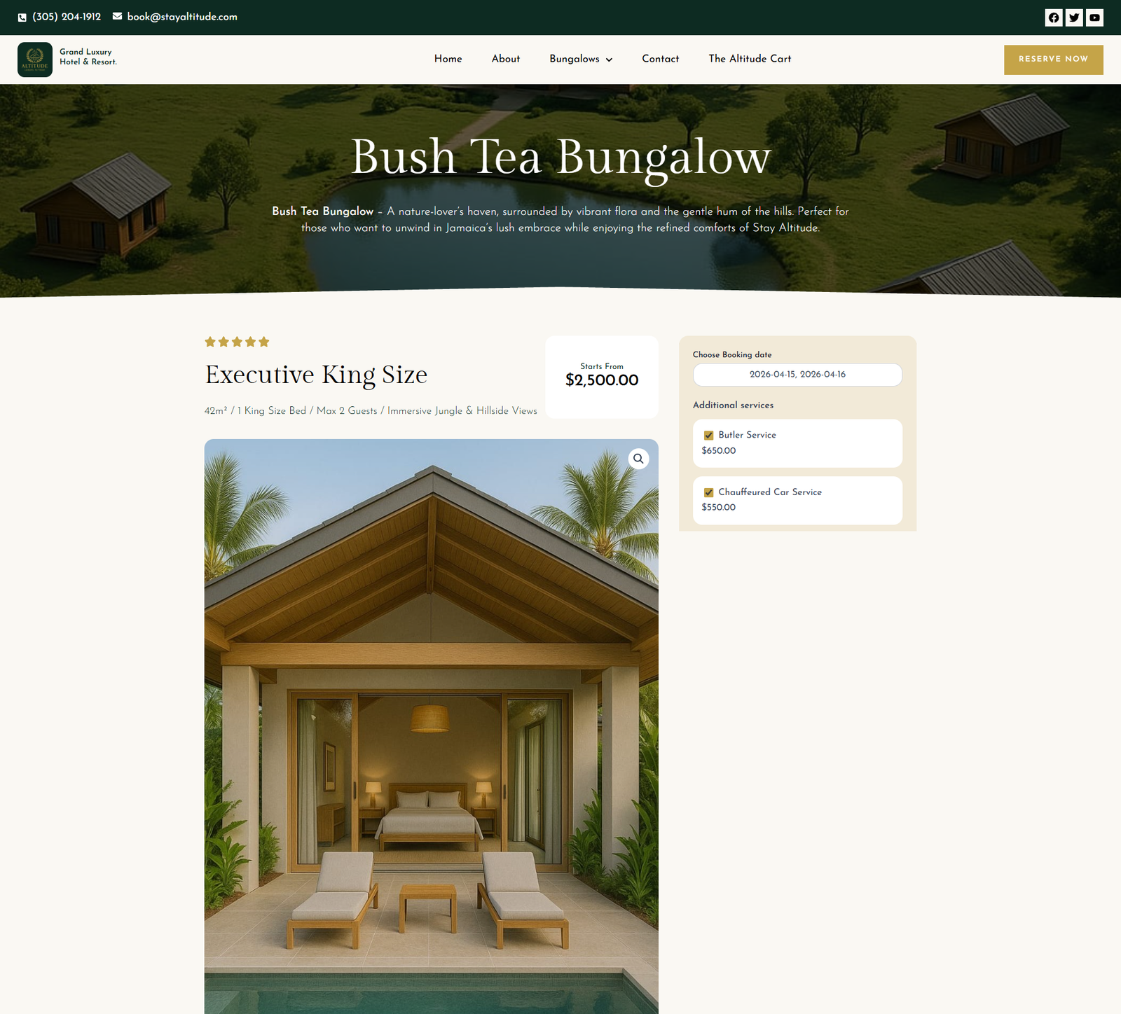product details page